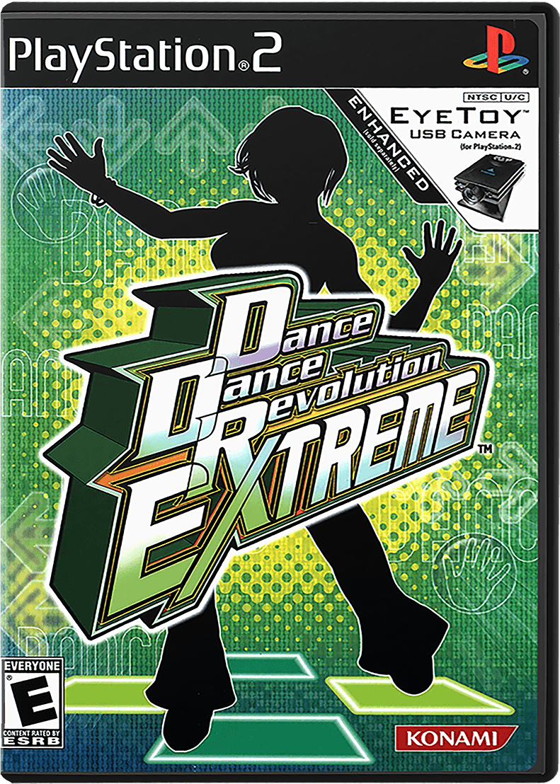 Dance Dance Revolution Extreme box art for Playstation 2
